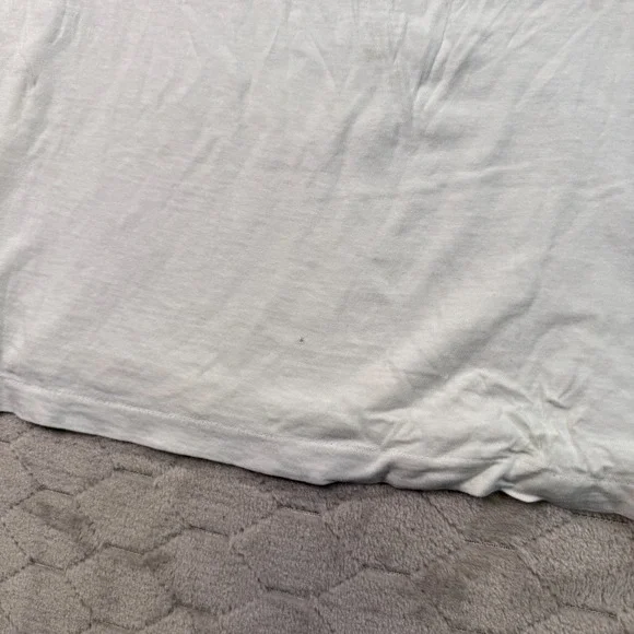 VTG 90s Cambridge University Shirt Made in the UK Tag Medium Fits Cropped Look - Picture 4 of 11